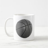 Mug Basket-ball en niveaux de gris (Gauche)
