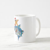 Mug Basket-ball Homme Dab Shark Dabbing (Devant droit)