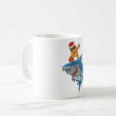 Mug Basket-ball Homme Dab Shark Dabbing (Devant gauche)