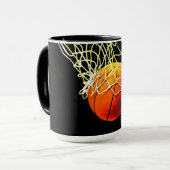 Mug Basket-ball I Love (Devant gauche)