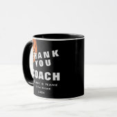 Mug Basket-ball Merci Coach (Devant gauche)