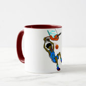 Mug basket-ball, NBA (Devant gauche)