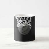 Mug Basket-ball noir et blanc (Centre)
