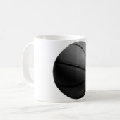 Mug Basket-ball noir et blanc (Devant gauche)