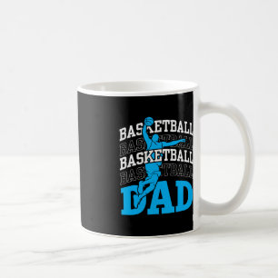 Mug Basket-ball Papa Coach Team Match Joueur Père Dadd