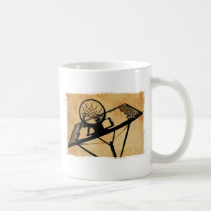 Mug basket-ball pop art