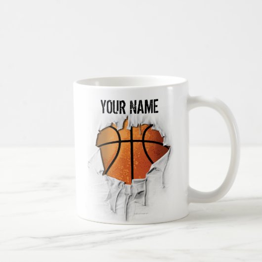 Mug Basket-ball tordu (Droite)