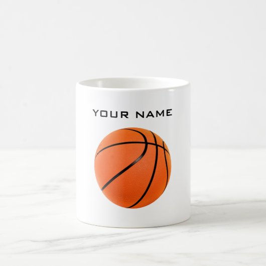 Mug Basket-ball Votre nom (Centre)