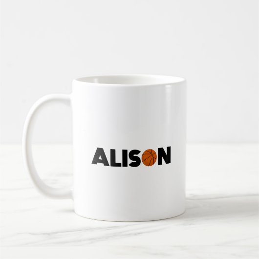 Mug Basket d'Alison (Gauche)