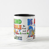 Mug Basket de Sensibilisation sur l'autisme "Be A (Centre)