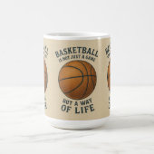 Mug Basketball, a way of life! (Centre)
