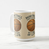 Mug Basketball, a way of life! (Devant gauche)