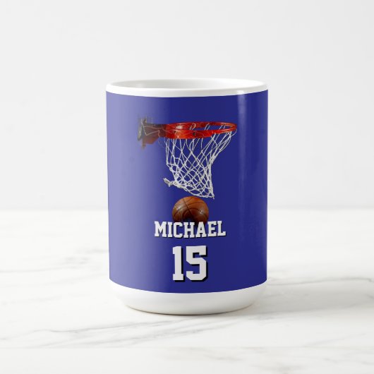 Mug Basketball Add Your Name & Number Pop Art (Centre)