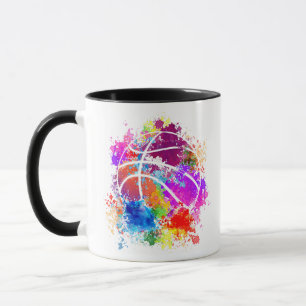 Mug Basketball Adolescentes Filles Ados Baller Dunk