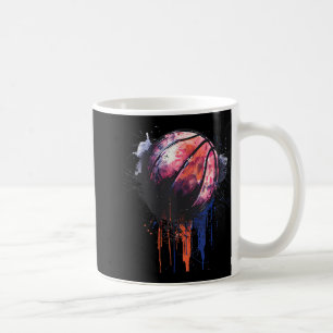 Mug Basketball Aquarelle Dessin Armoire Basketball P