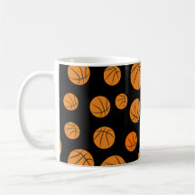 Basketball Balls Motif sans couture