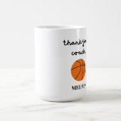 Mug Basketball Coach Mug, Cadeau sportif, Cadeau Merci (Centre)