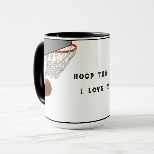 Mug Basketball Drôle (Devant gauche)