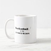 Mug Basketball Est Ma Saison Préférée 2 (Gauche)