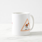 Mug Basketball Funny and Cute Design (Devant droit)