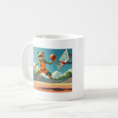 Mug Basketball Grenouille à droite (Devant gauche)