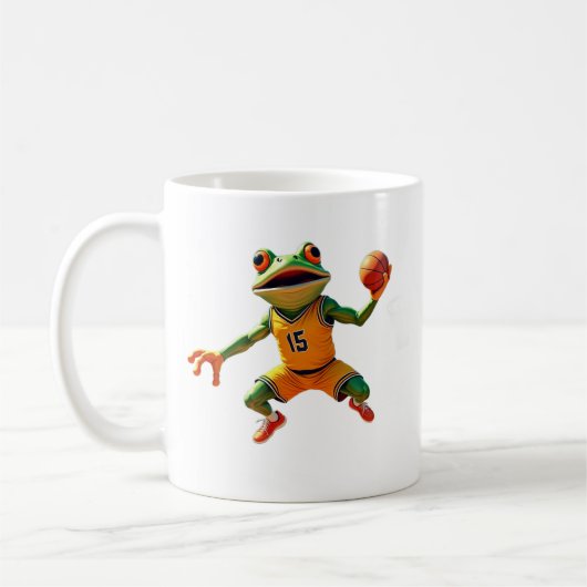 Mug Basketball Grenouille à droite (Gauche)