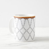 Mug Basketball Hoop Net_black contour_jumpstart java (Devant gauche)