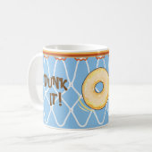 Mug Basketball Hoop Net_blue_Donut Dunk It! (Devant gauche)