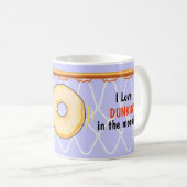 Mug Basketball Hoop Net_Donut_I Love Dunking (Devant droit)