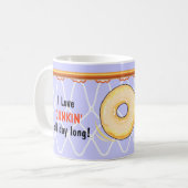 Mug Basketball Hoop Net_Donut_I Love Dunking (Devant gauche)