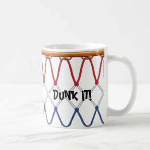 Mug Basketball Hoop Net_red white blue_Dunk It