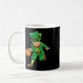 Mug Basketball Leprechaun Jour de la Saint Patrick Gar (Gauche)