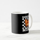 Mug Basketball Mama Coquette Bow Game Day Funny Srts L (Devant droit)
