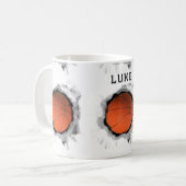 Mug Basketball personnalisé (Devant gauche)