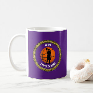 Mug Basketball Player - Ajouter nom et numéro