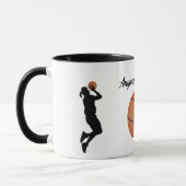 Mug Basketball - Players and Ball Coffee (Gauche)