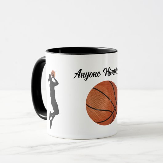 Mug Basketball - Players and Ball Coffee (Devant gauche)