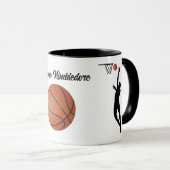Mug Basketball - Players and Ball Coffee (Devant droit)