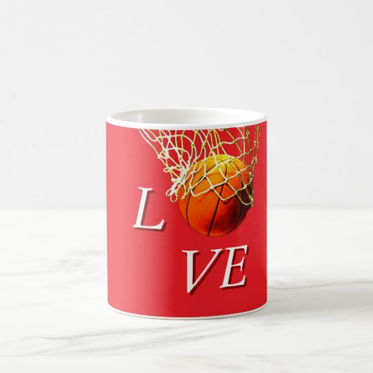 Mug Basketball que j'aime (Centre)