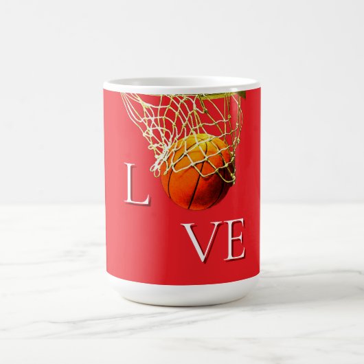 Mug Basketball que j'aime (Centre)
