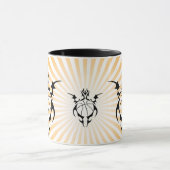 Mug basketball. tribal. (Centre)