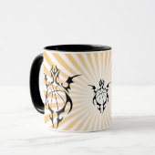 Mug basketball. tribal. (Devant gauche)