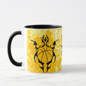 Mug basketball. tribal. (Gauche)