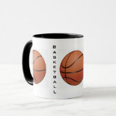 Mug Basketballs Musique (Devant gauche)
