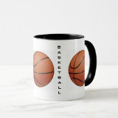 Mug Basketballs Musique (Devant droit)