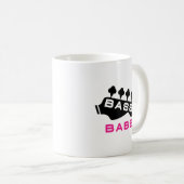 Mug Bass Babe Cadeau Pour Baid (Devant droit)