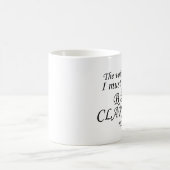 Mug Bass Clarinet Voices dit qu'il faut jouer (Centre)