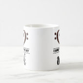 Mug Bass Clef Coeur J'Aime Jouer Mon Oud (Centre)