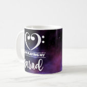 Mug Bass Clef Coeur pourpre Nebula Love Sarod (Devant gauche)