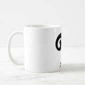 Mug Bass Clef Music Notes (Gauche)
